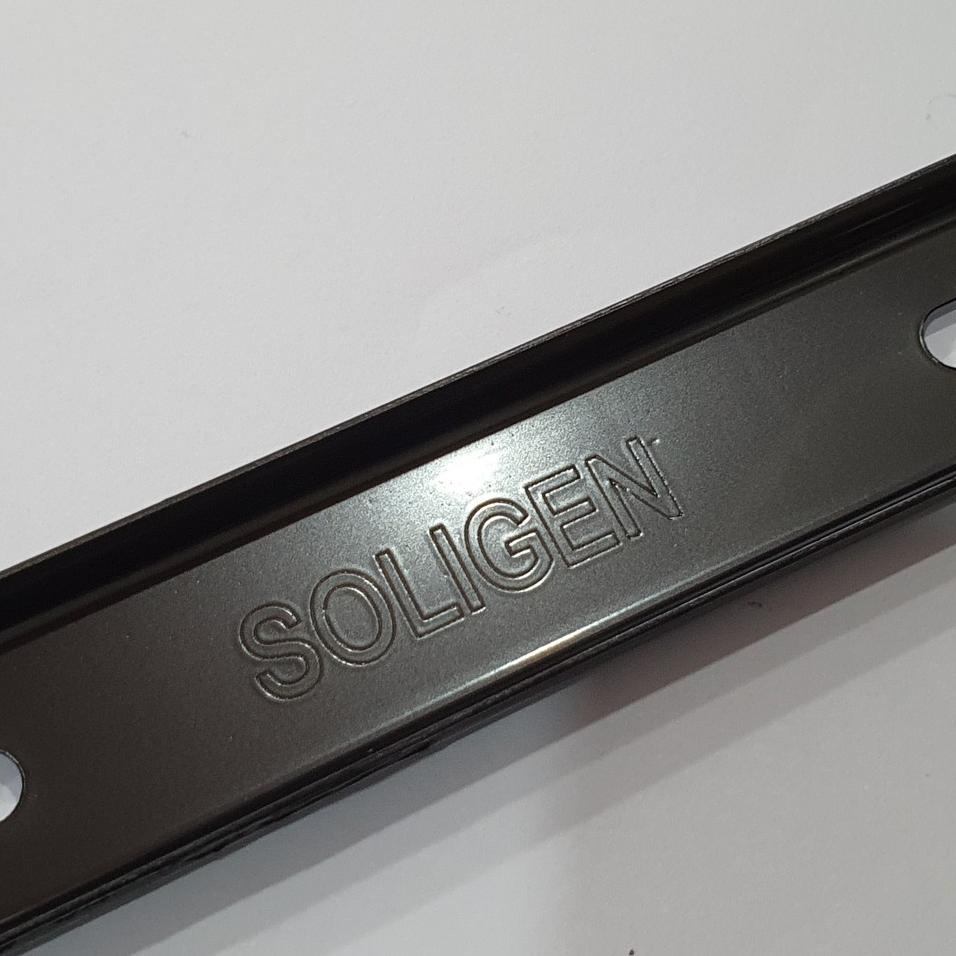 REL LACI 60 cm DOUBLE TRACK SOLIGEN ORIGINAL - REL LACI HITAM - REL LACI SOLIGEN - REL LACI PELOR ♖