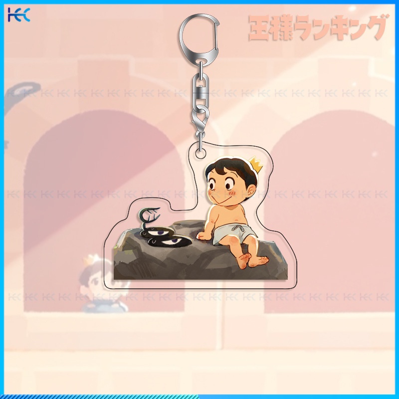 Newly Anime Ranking of Kings Keychain Prince Bojji Kage Cartoon Key Chain Gift