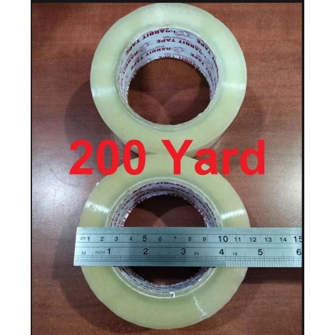 

LAKBAN BENING 200 YARD 2 INCHI FULL SOLASI TAPE PAKING