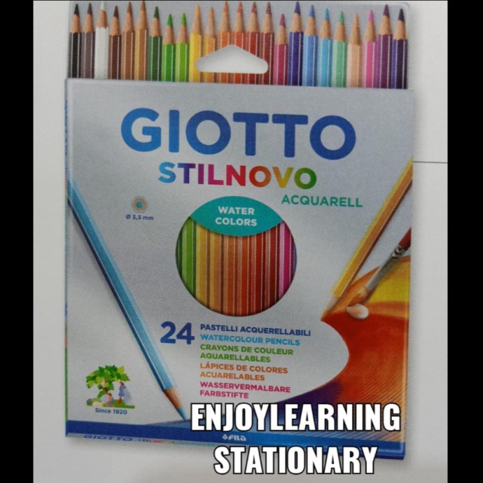 

Mantap Pensil Warna Aquarell 24 Giotto Hot Sale