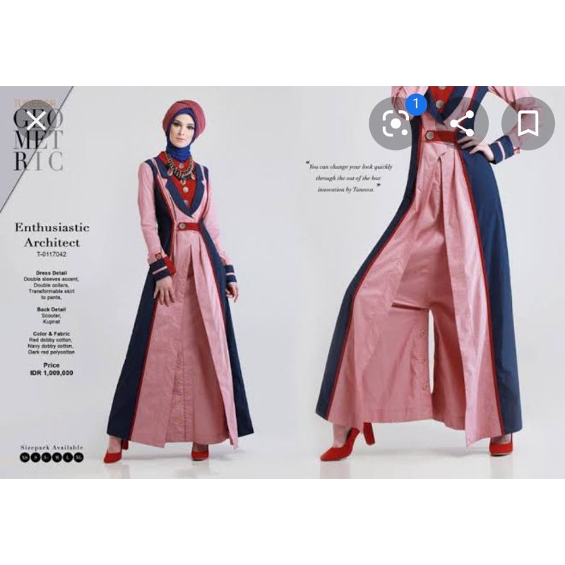 Tuneeca Preloved/PL Geometri Size L