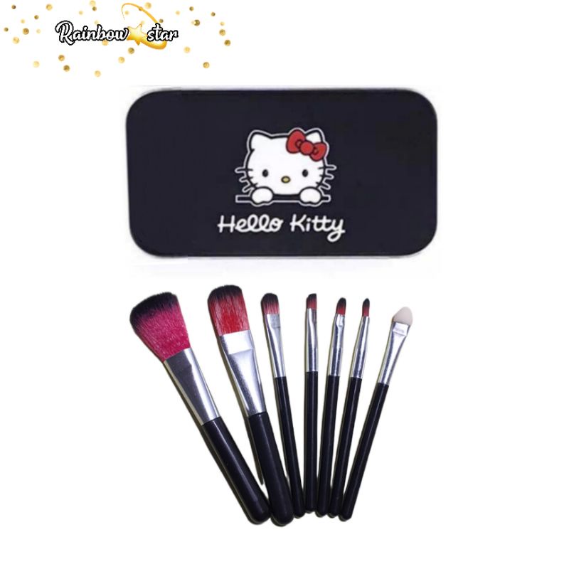 Makeup Brush Set 7 In 1 Include Box