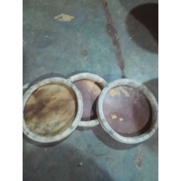 kulit kendang+blenker satu set buat kendang kempul jaipong tingal pasang