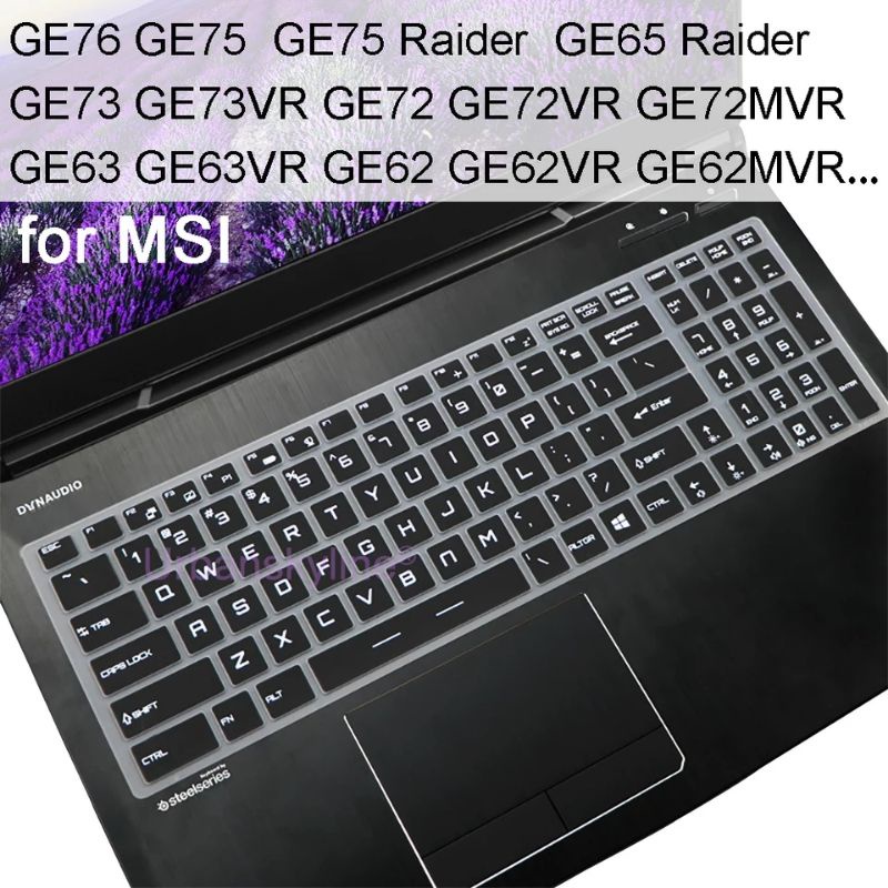 Cover Pelindung Keyboard Protector MSI Alpha 15 GL62 GE62 GS70 GS60 GT72