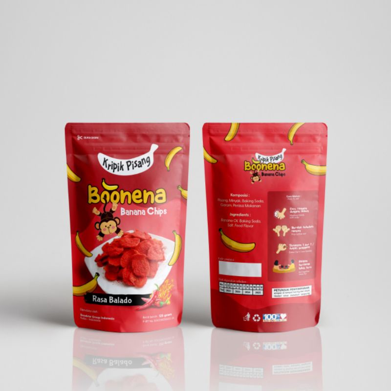 

keripik pisang rasa balado