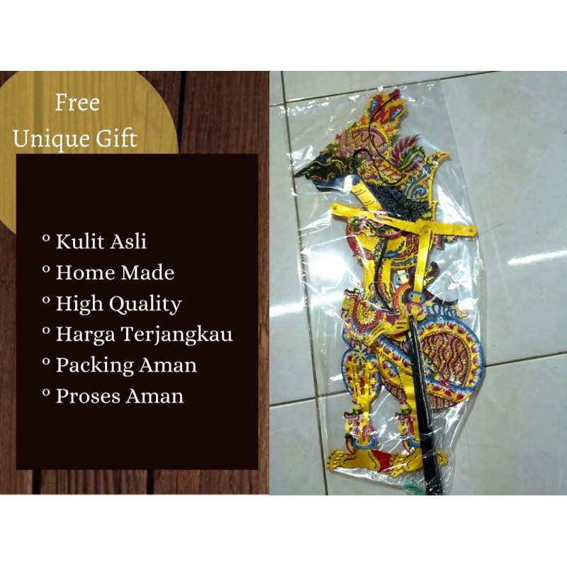 Wayang Kulit Krisna / Kresna Halus Standar Pedalangan