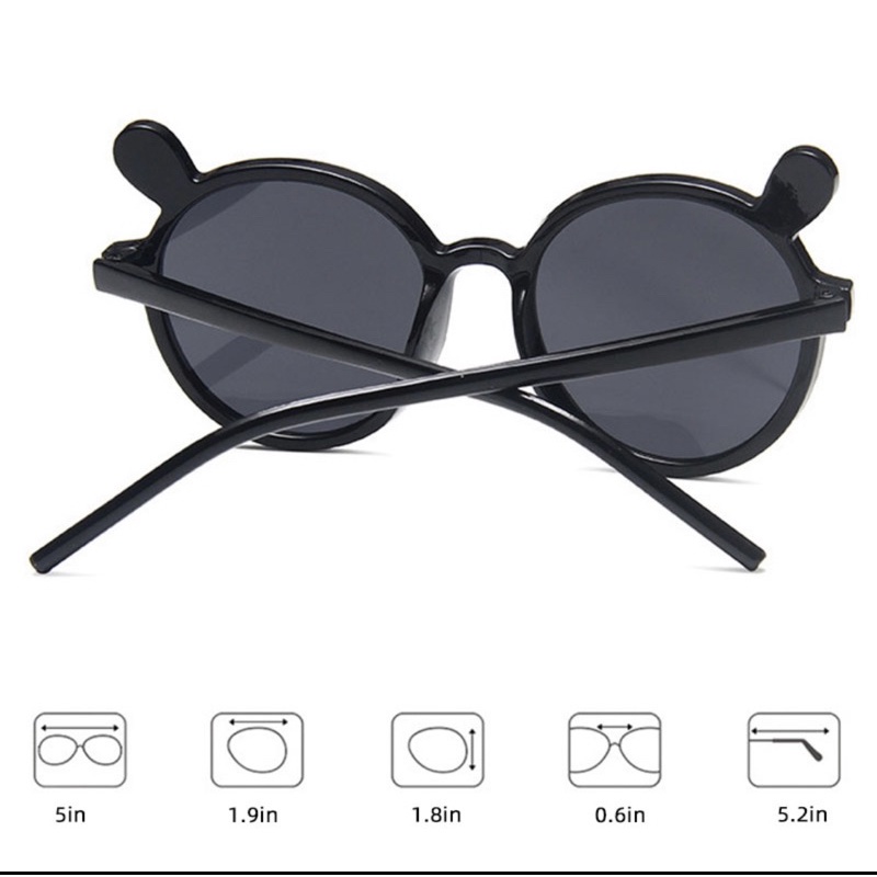 kacamata anak transparan bening transparant import kucing anak dan bayi-4