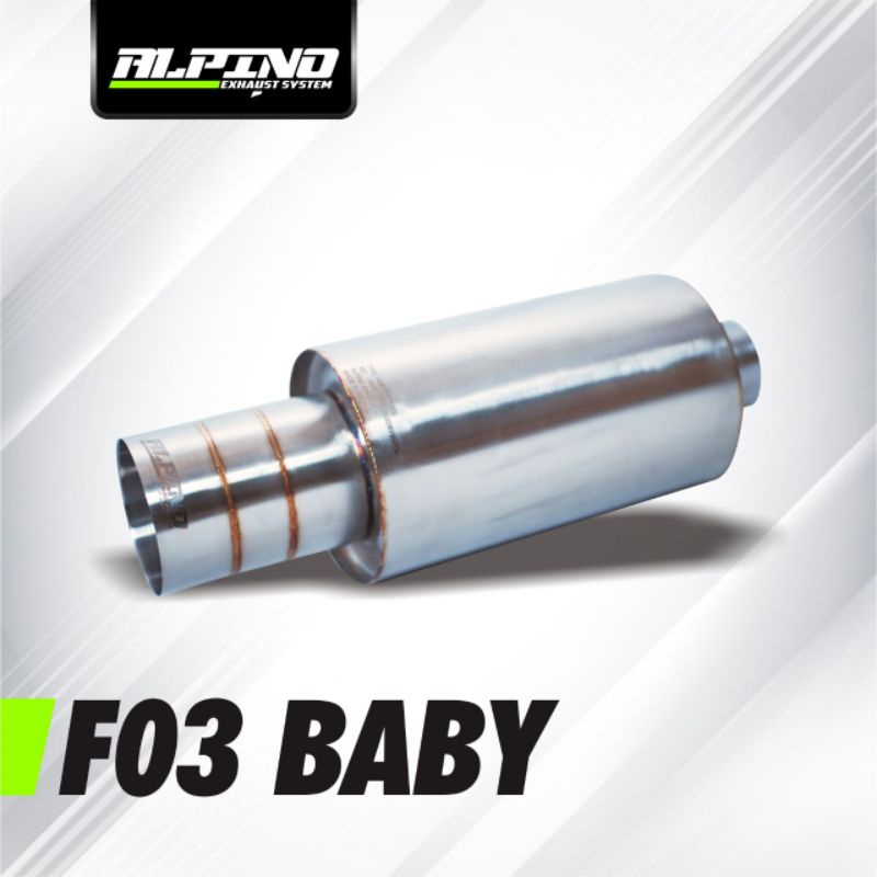 KNALPOT MOBIL ALPINO F03 BABY