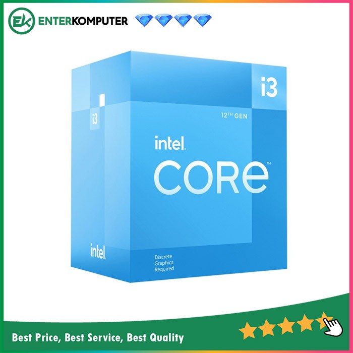 Intel Core i3-12100F 3.3GHz Up To 4.3GHz [Box] Socket LGA 1700