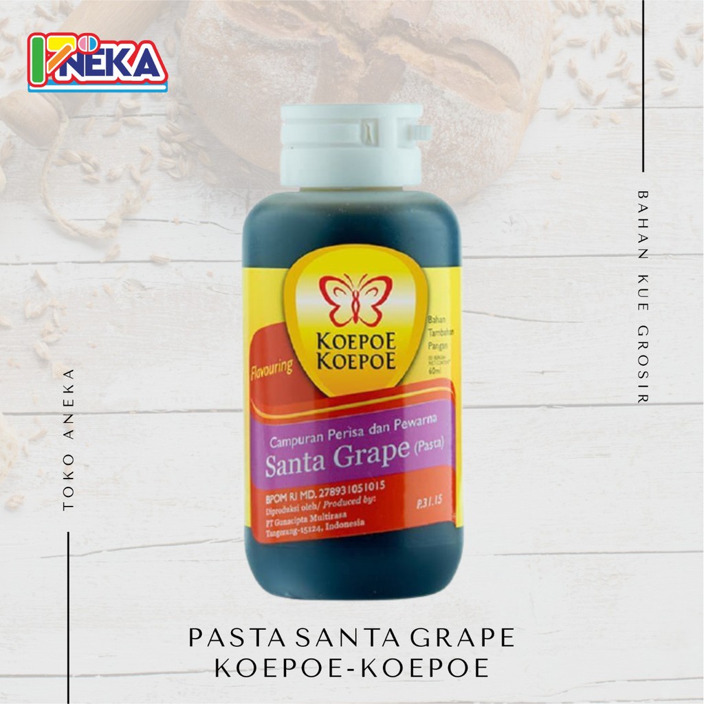 

Pasta Anggur Pasta Santa Grape Koepoe Koepoe 60ml