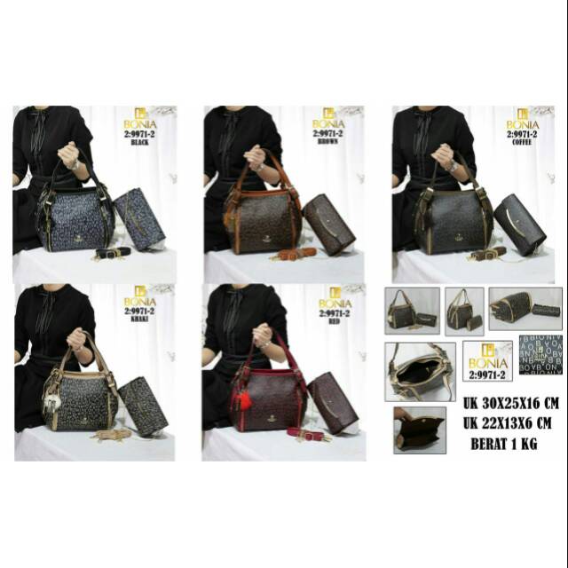BAG SET SLEMPANG MINI BAG MEREK BONIA
AX9971-2