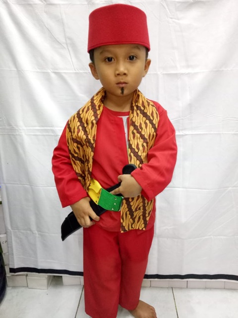 Golok Mainan Accesories Betawi Mainan Anak Golok Latihan Palang Pintu Mainan Adat Betawi