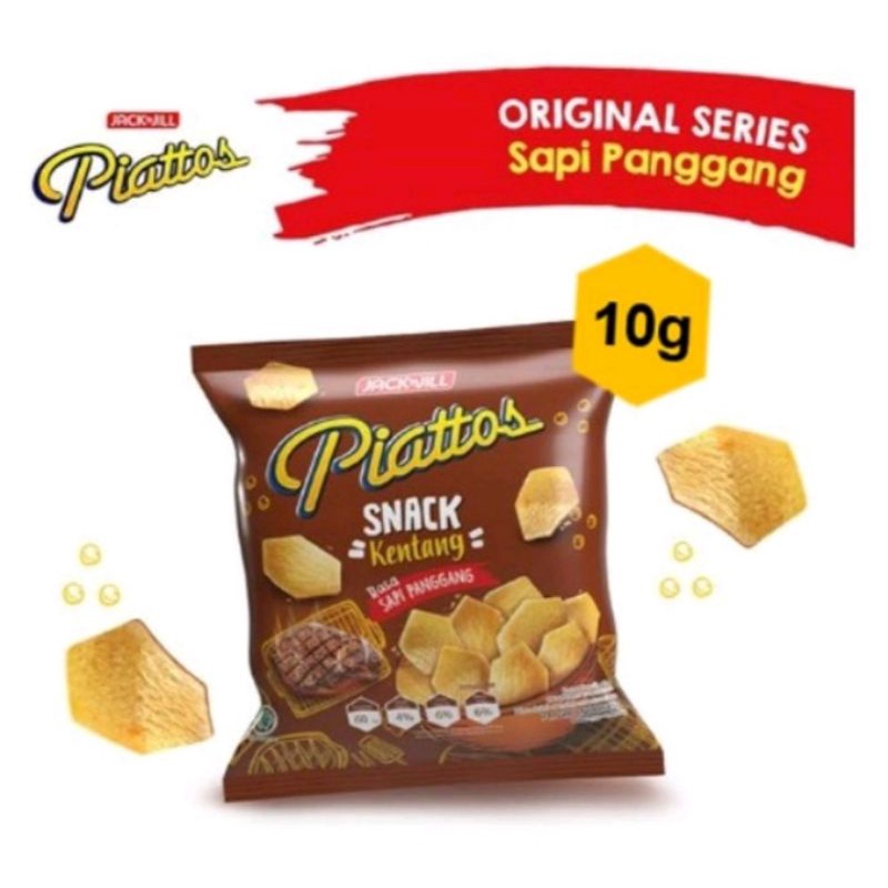 

piattos kentang sapi panggang ISI 10×10gram perpack TERMURAH