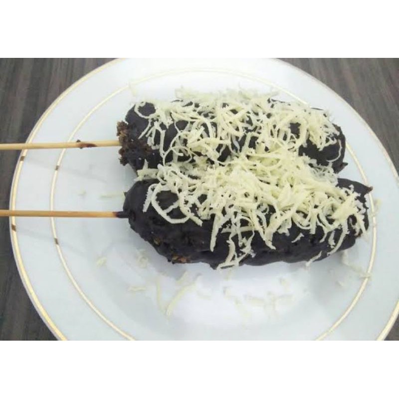 

Sate Pisang Coklat Crunch