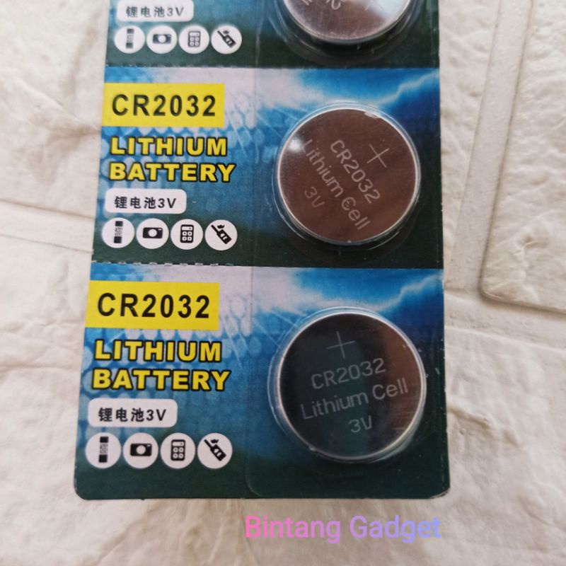 Jual Baterai Cmos Cr2032 3v Lithium Shopee Indonesia