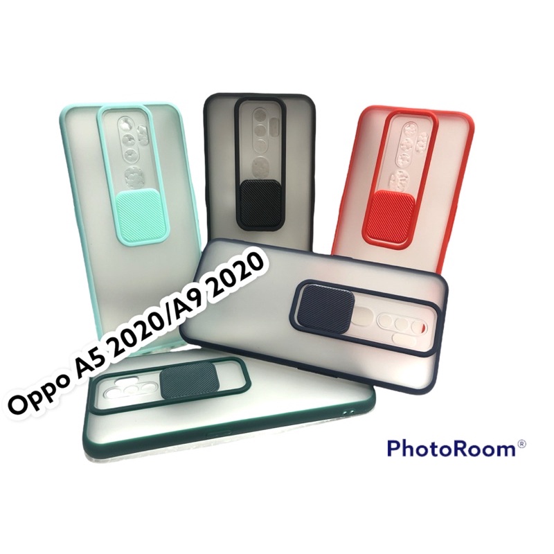 Camera Slide Protection Case - full camera protect for Oppo A5 2020 A9 2020 (MAO)