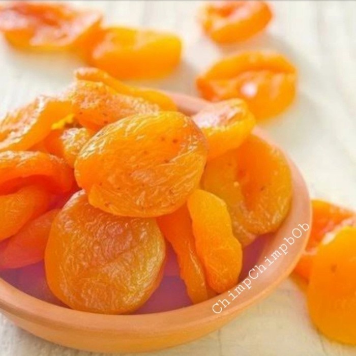 

Buah Kering - Dried Apricots/Buah Aprikot Kering Kemasan 500 Gram/Pack