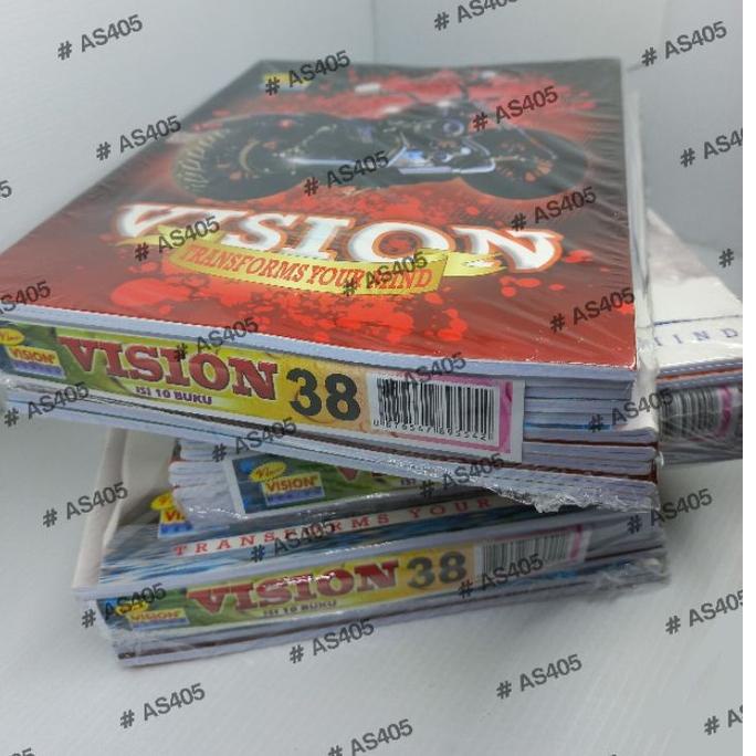 

TERLARIS Buku Tulis Vision isi 38 lembar new