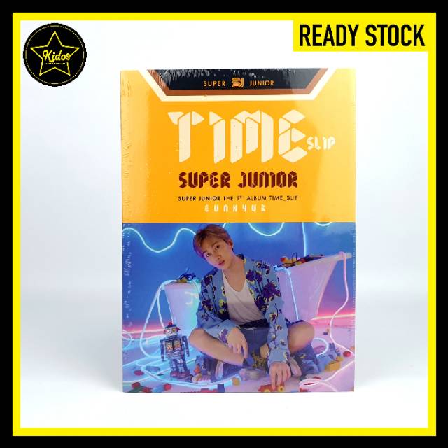 [READY] Super Junior - Album Vol.9 Time Slip [EUNHYUK] + Poster