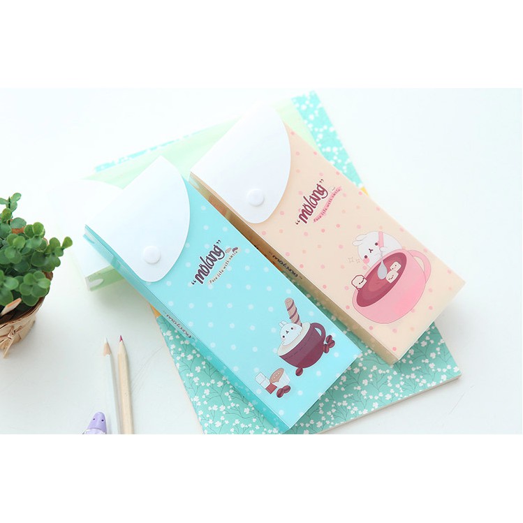 

Kotak Pensil/ Tempat Pensil Molang dan Bunga