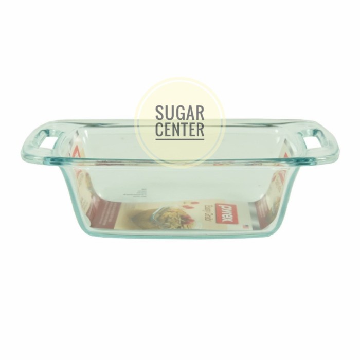 Loyang Kaca - Pyrex Loyang Kaca Easy Grab Loaf 1.4 Liter/Pyrex Tempat Saji Makanan