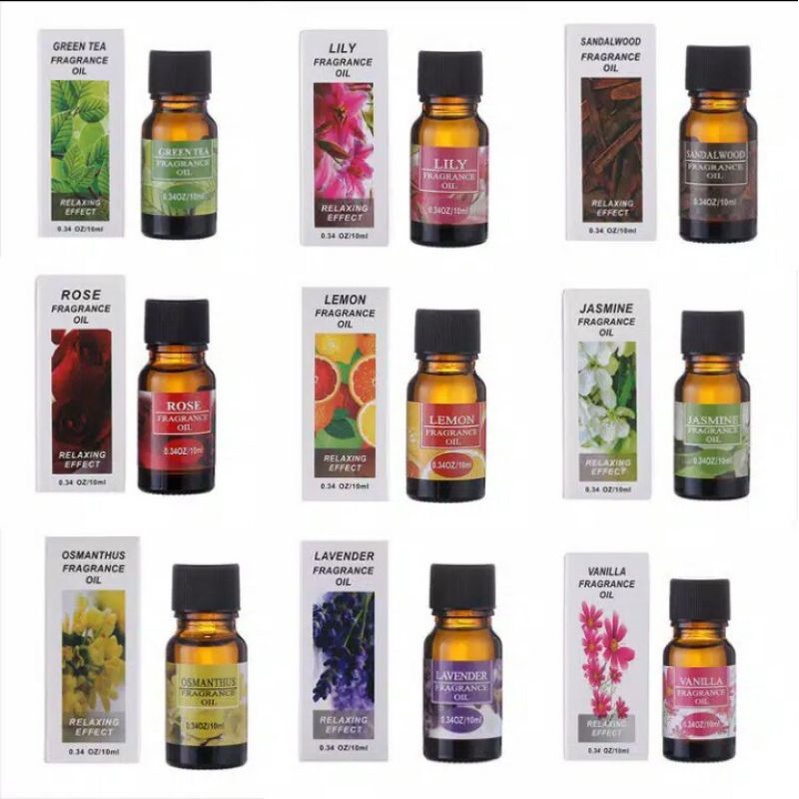 Essential Oil Aromatherapy 10 mili Penyegar dan Pengharum Ruangan