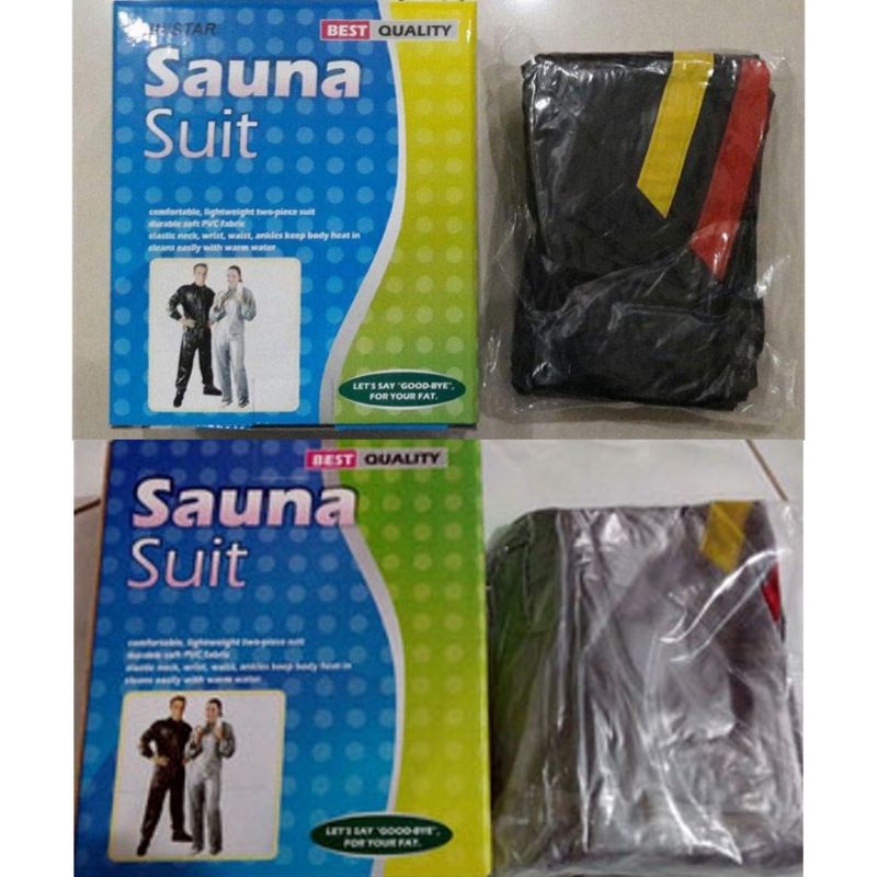 Sauna Suit / Baju Sauna / Baju Olah raga / Baju Pelangsing