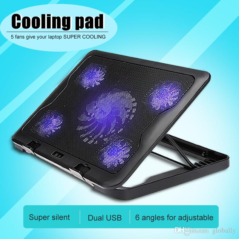 Coolingpad Kipas Pendingin Laptop Cooler 5 Kipas C5