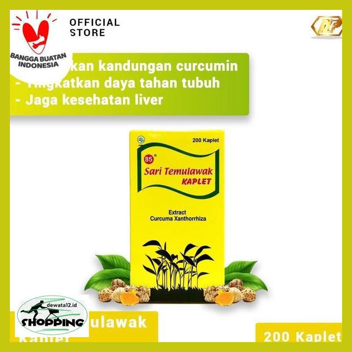 

Obat Herbal- Deli 85 - Sari Temulawak Kaplet 200'S Untuk Kesehatan Liver 6Eruio46-