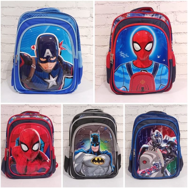 Tas ransel SD laki perempuan import 1601SH
