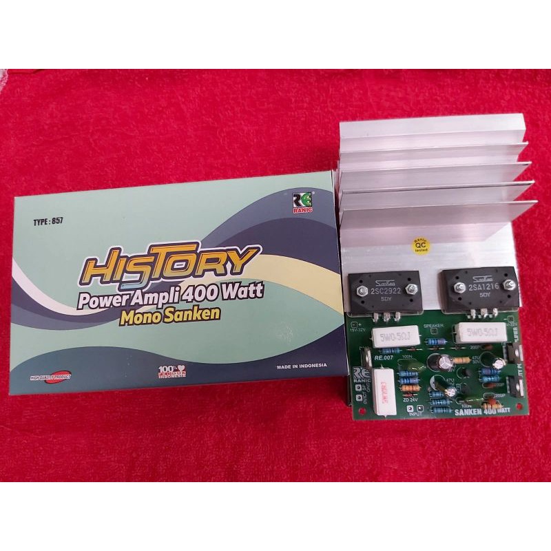 Kit Power Amplifier 400 Watt Mono Sanken