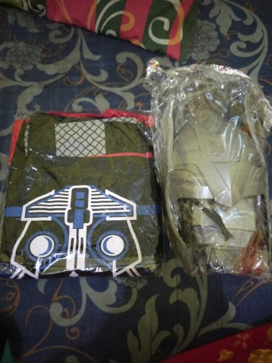 Kostum Anak Tor Lengkap Pakai Palu Dan Topeng / Baju Anak Tor Serta Mainan Palu