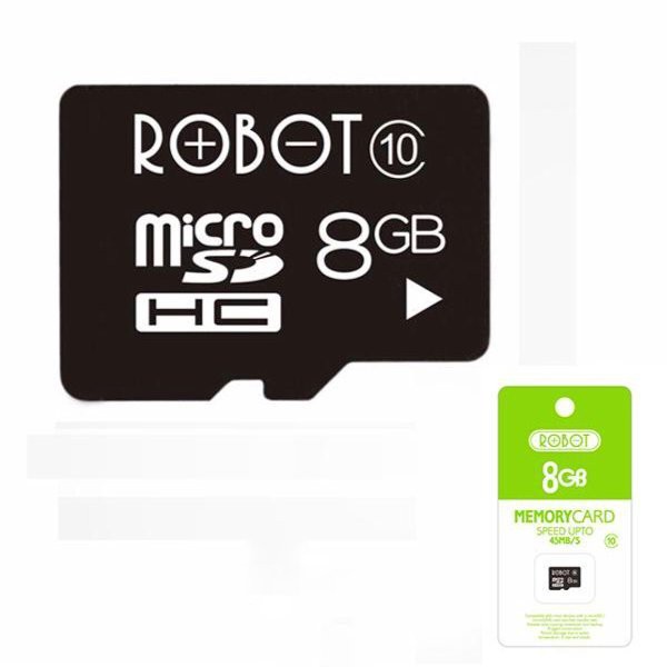 ROBOT MEMORY CARD TF / MICRO SD 4GB / 8GB / 16GB CLASS 10 ORIGINAL GARANSI RESMI