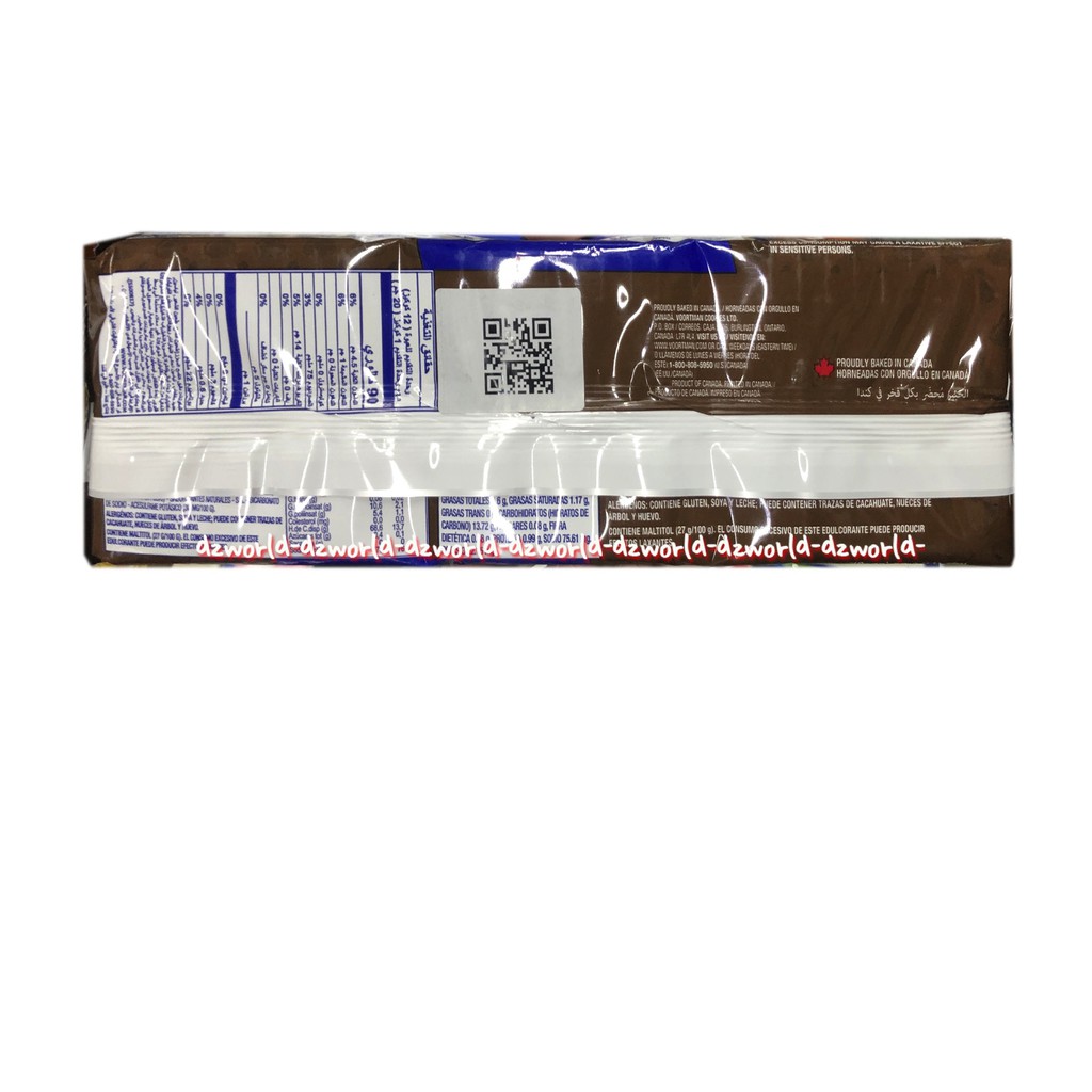 Voortman Bakery Chocolate Chip Sin Azucar 227gr Biskuit Import Choco Vorman