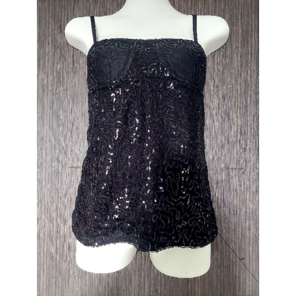 Tanktop Wanita Atasan Wanita Manik-Manik