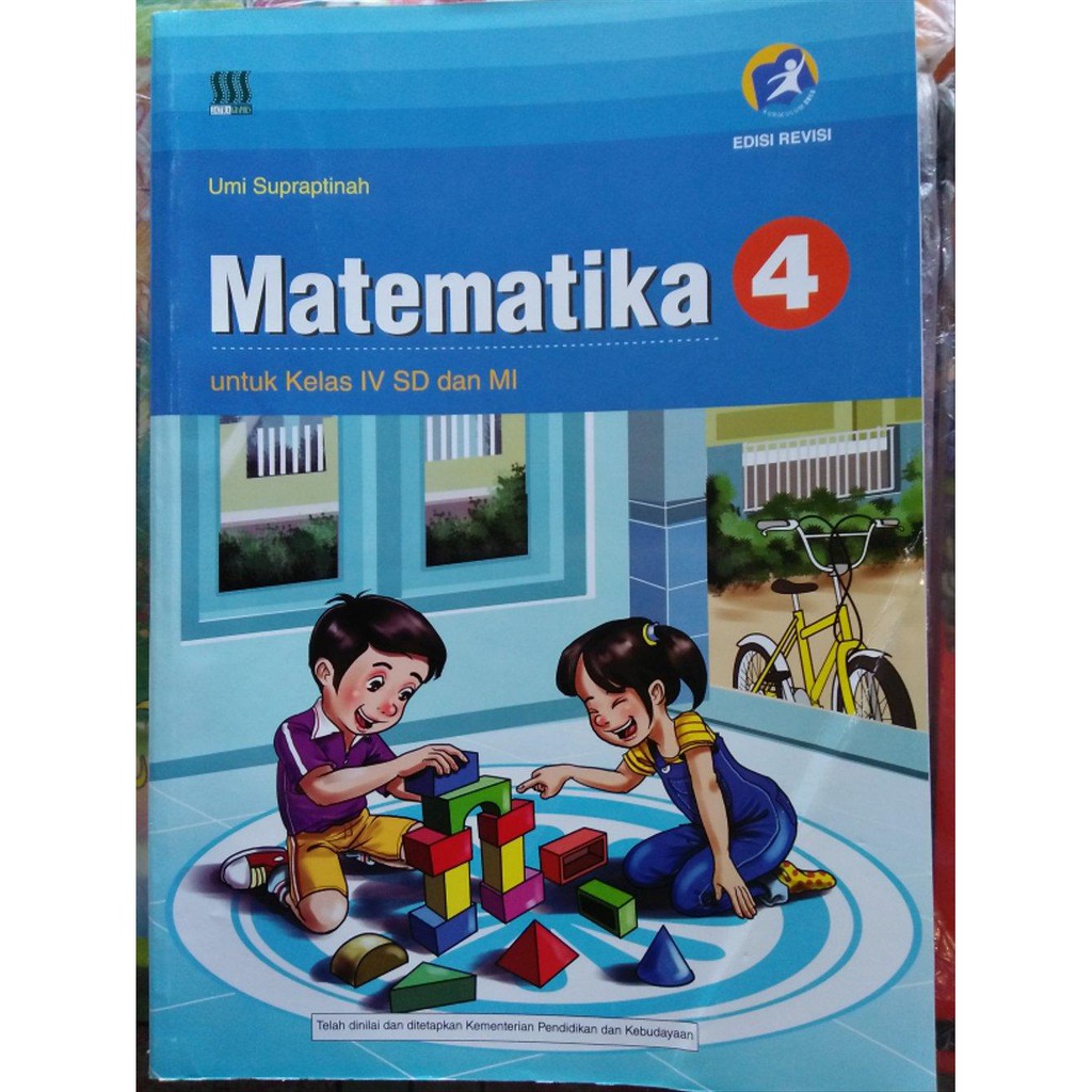 Matematika Sd Kelas 4 K13 Edisi Revisi Kemendikbud Umi Supraptinah Shopee Indonesia
