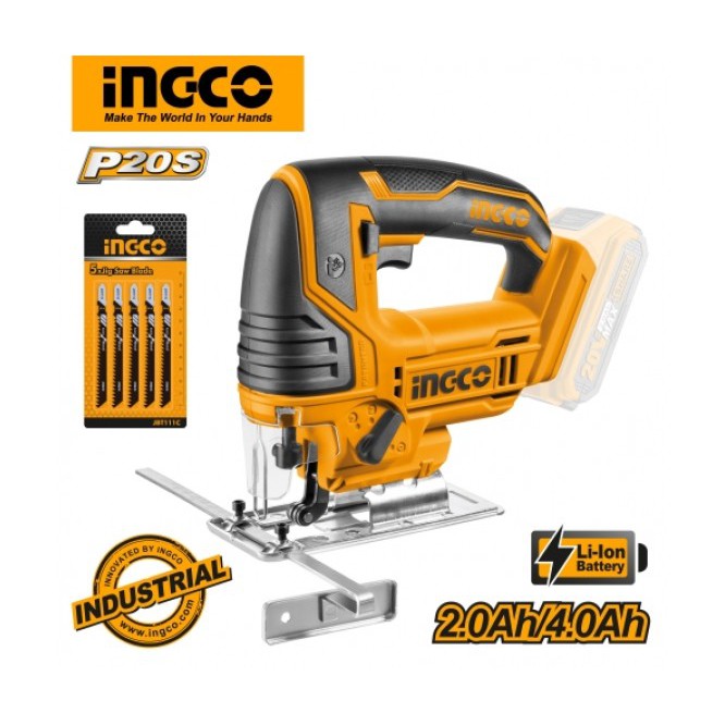 MESIN JIGSAW BATERAI 20V INGCO - CJSLI8501