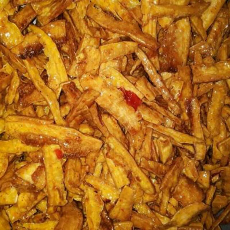 

Manggleng Singkong Pedas Asin Kemasan 500gr