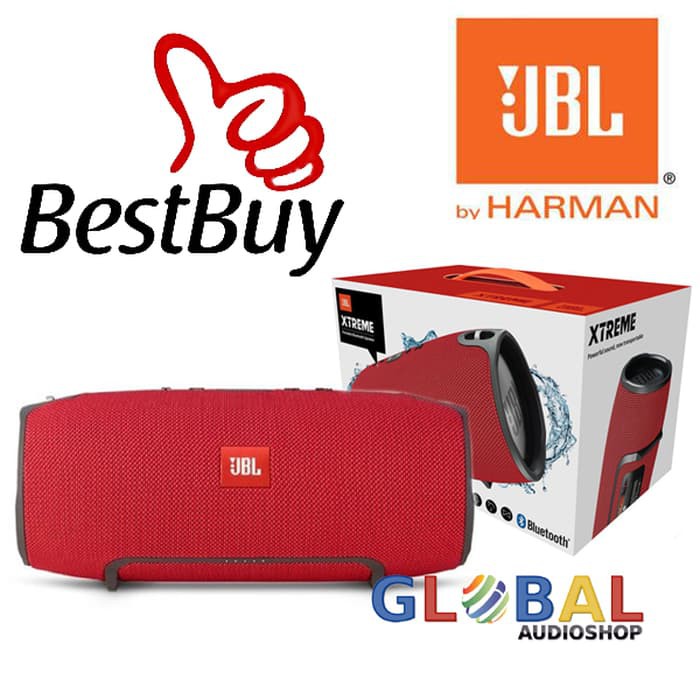 JBL Extreme Xtreme Bluetooth Speaker Merah Merah