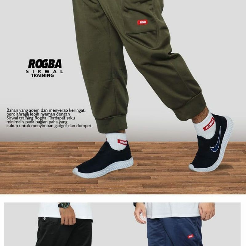 Celana Sirwal Training Rogba Rosal Olahraga