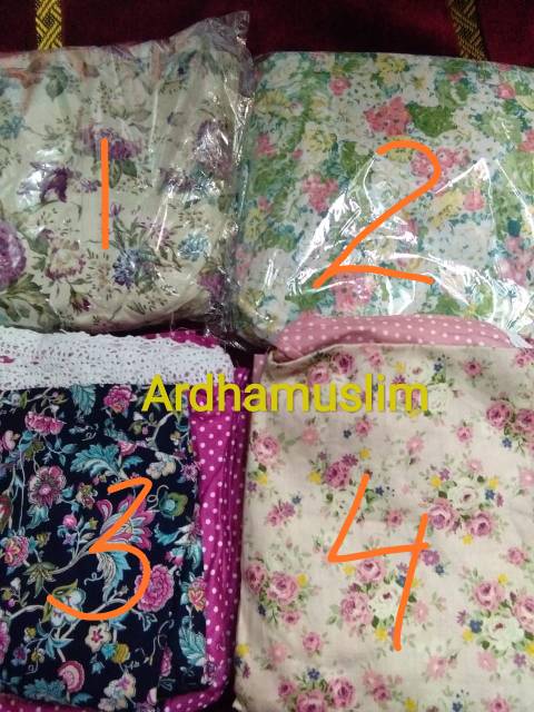 Mukena anak katun jepang premium paud (1-3 tahun)