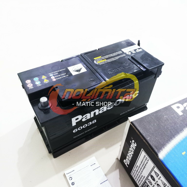 Aki Mobil Panasonic 60038 105AH 12V