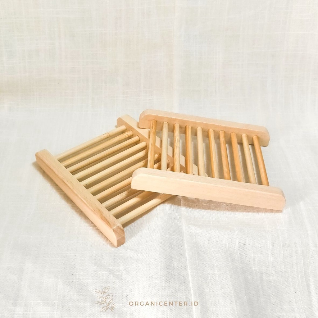 Tempat Sabun Kayu Estetik Minimalis Wooden Soap Tray Tatakan Alas Sabun Holder Kamar Mandi Ramah Lingkungan Zero Waste Eco Friendly