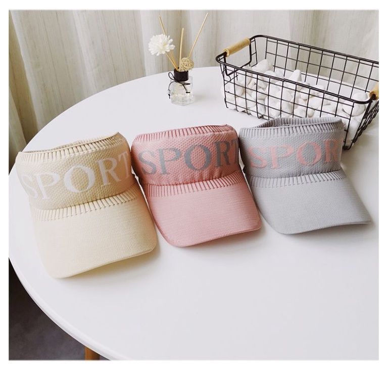 topi golf senam sport rajut import