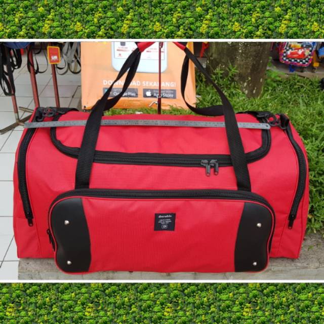 Tas big size tas Pakaian Besar Travel Bag Jumbo Tas Pulang Kampung Tas Tas Olahraga Koper Nilon Tahan Air Tas Luar Ruangan Tas Bepergian Besar untuk Wanita Pria Tas Tangan Olahraga Tas Punggung Ransel Bepergian