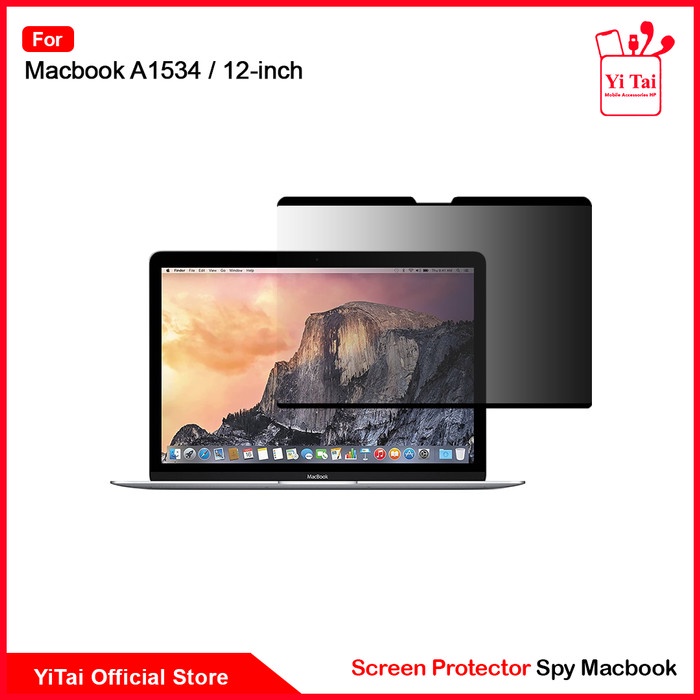 YI TAI - Screen Protector Spy Macbook A1534 12 inci