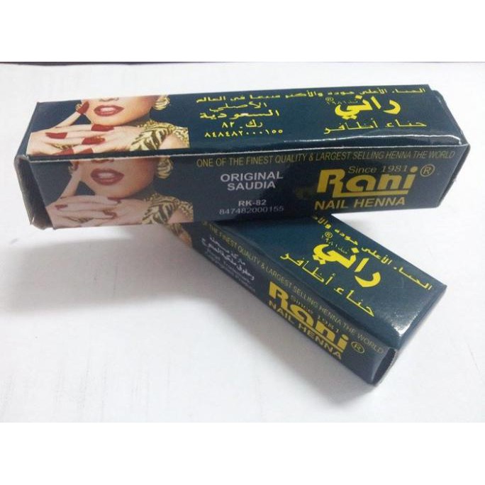 DISKON - RANI NAIL HENNA | PACAR KUKU ARAB ORI KUTEK WARNA