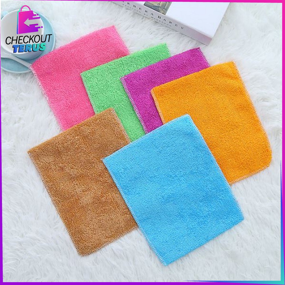 CT C100 Kain Lap Microfiber Kain Handuk Towel Kain Lap Dapur Serbaguna Kain Lap Piring Kain Lap Serbet