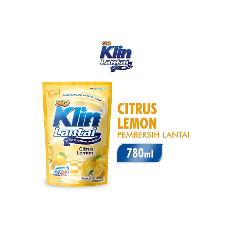 SOKLIN LANTAI AROMATIC ICE PINE 780 ML