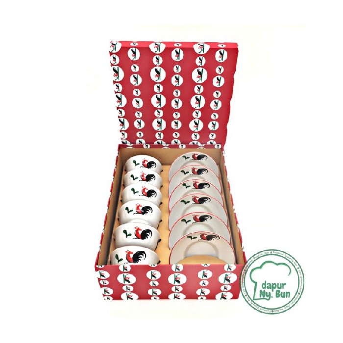 

Dijual Paket Seri Mini Jago Mini 2MangkokPiring RoosterAyam Murah Box EKSKLUSIF